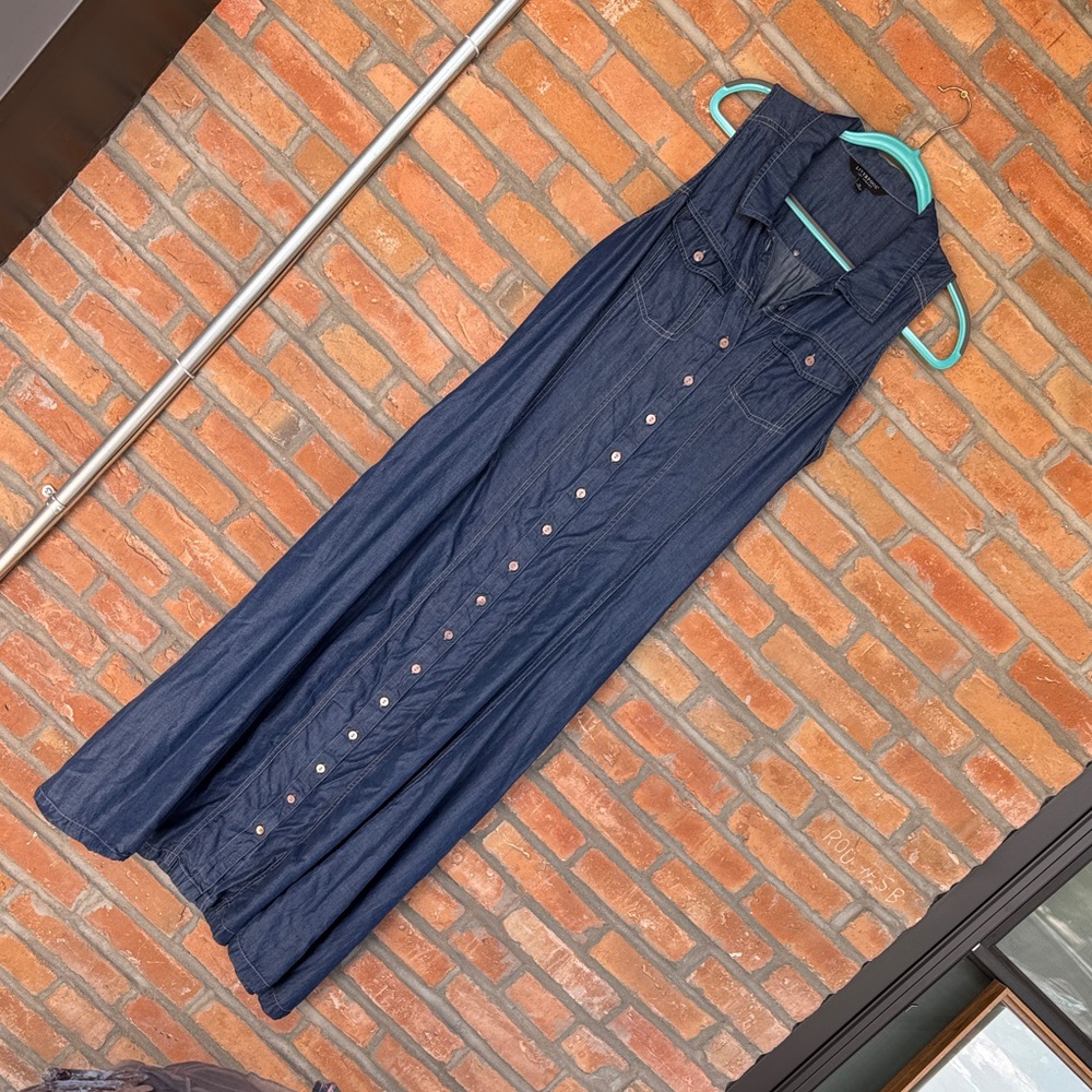 Liverpool Blue Denim Garment brand new. Washed and worn once…